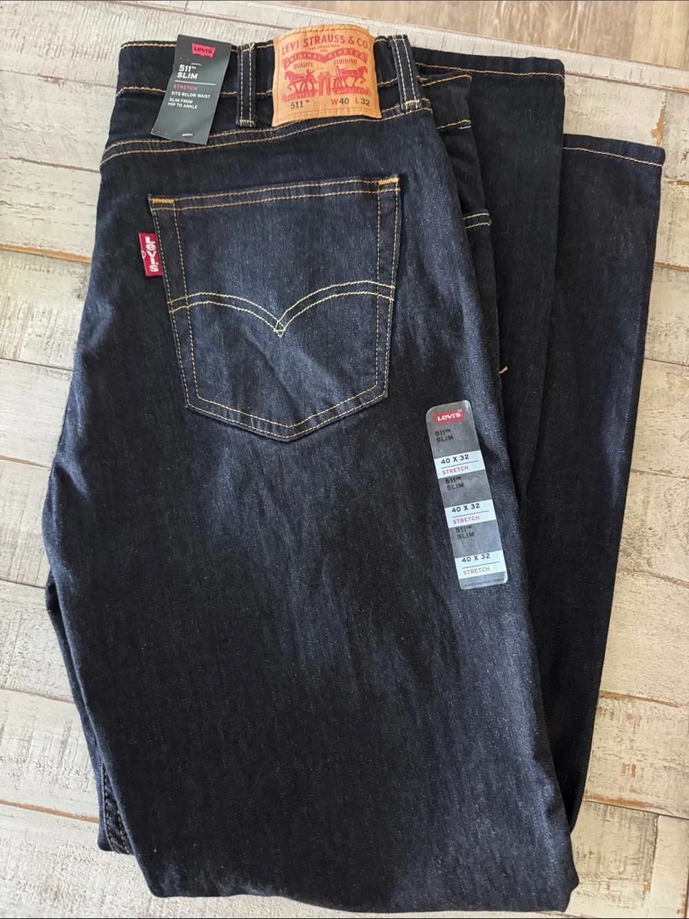 Levi's Men's Slim Dark Indigo Jeans